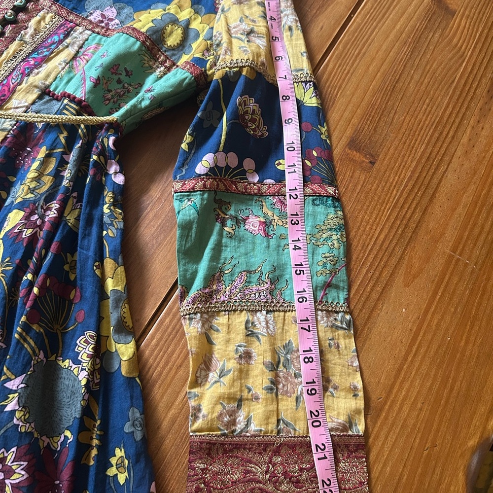 VINTAGE J PETERMAN BATIK DRESS , COTTON BATIK DRESS - Picture 9 of 15